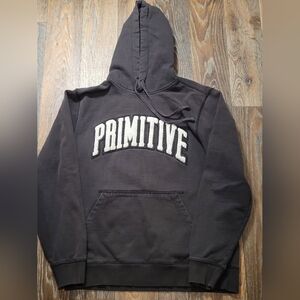 Primitive Skateboarding Men’s Long Sleeve Embroidered Logo Hoodie Sweatshirt Med